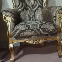 مبل سلطنتی ورق طلا