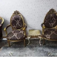 مبل سلطنتی ۹ نفره|مبلمان خانگی و میز عسلی|کرمانشاه, |دیوار