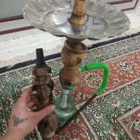 قلیان چوبی کوچک نو باتنه اضافی|کلکسیون و سرگرمی|شاندرمن, |دیوار