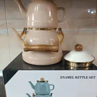 قوری و کتری لعابی