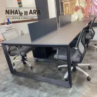 مبل اداری میز صندلی کنفرانس گروهی توری مدرن فلزی|دفتر کار|تهران, تهرانپارس جنوبی|دیوار