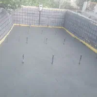 اجرای سقف ستون استخر