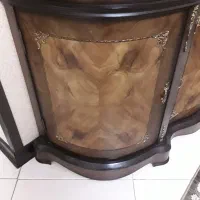 کنسول چوبی سالم با آینه|بوفه، ویترین، کنسول|تهران, شهرک ولیعصر جنوبی|دیوار