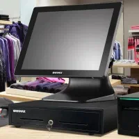 برنامه صندوق فروشگاهی بارکدخوان فیش پرینتر لیبل