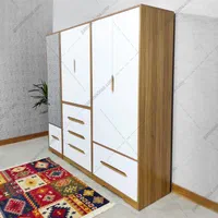 کمد ۳ تیکه جادار / سایز بزرگ / ۸ کشو / آینه دار|جاکفشی، کمد، دراور|مشهد, نوید|دیوار