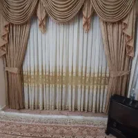 پرده پذیرایی سالم و تمیز کار کرده