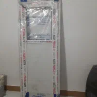 درب پی وی سی حمام اماده
