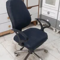 صندلی چرخ دار چرمی|دفتر کار|میبد, |دیوار