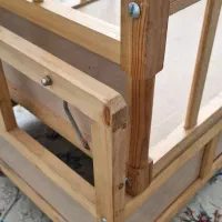 گهواره چوبی|تخت و صندلی بچه|پاکدشت, پاکدشت (مامازند)|دیوار