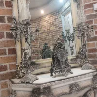 آینه کنسول آینه شمعدان|بوفه، ویترین، کنسول|اردکان, |دیوار