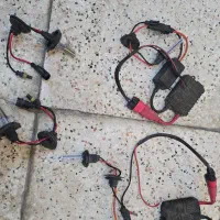 لامپ زنون با ترانس.قفل پدال.مثلث خطر.زنجیر چرخ