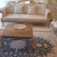 سرویس مبل ۷ نفره و میز و صندلی نهارخوری استیل|مبلمان خانگی و میز عسلی|شیراز, زرگری|دیوار