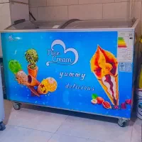 فریزر بستنی یخچال ویترینی