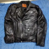 کاپشن چرم پلیسی