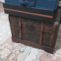 صندوقچه جعبه صندوق چوبی کلکسیونی ساعت جواهر دستبند