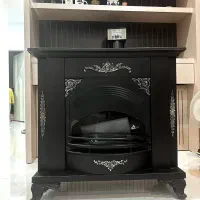 بخاری طرح شومینه|بخاری، هیتر، شومینه|مشهد, جانباز|دیوار