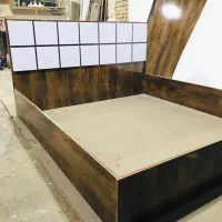 تخت خواب دونفره|تخت و سرویس خواب|اصفهان, طاحونه|دیوار