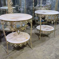 میز خاطره(میز تلفن)برنزی