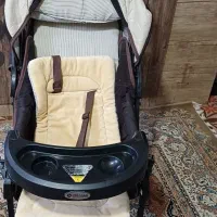 کالاسکه بچه پا به نو|کالسکه و لوازم جانبی|خمینیشهر, |دیوار