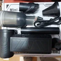 جت فن ۲ کاره ویولت جارو شارژی چراغ قوه دار شارژی