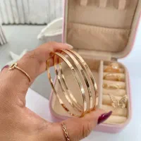 النگو آیینه‌ای پهن