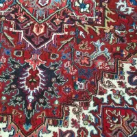 5 عدد فرش دستباف ایرانی از جنس هریس طبیعی|فرش|میانه, |دیوار