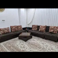 مبل طرح ال L|مبلمان خانگی و میز عسلی|الوند, |دیوار