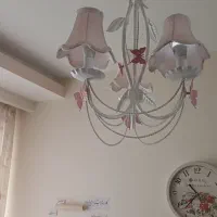 لوستر اتاق ۳شاخه در حد نو