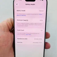 آیفون ۱۶ پرو ۲۵۶ گیگ iphone 16 pro ZAA نچرال