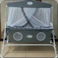 گهواره میلاد طوسی رنگ نو نو فقط 1850تومان.