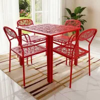 صندلی فلزی طرح آفتبگردان