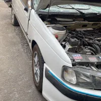 پژو پارس تصادفی مدل 401 فول دوربین عقب ۴ چرخ دیسک