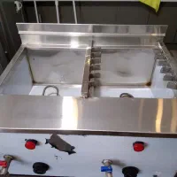 فروش سرخ کن صنعتی دو لگن ایرانی