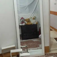 آینه همراه با باکس و شلف دیواری