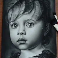 ثبت سفارش طراحی چهره، سبک سیاهقلم