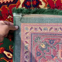 فرش ایرانی طرح سنتی سبز-قرمز برای دکور مدرن۶متری|فرش|تهران, سیروس|دیوار