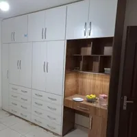 مصنوعات چوبی کابینت کمد دیواری ودر|جاکفشی، کمد، دراور|خمین, |دیوار