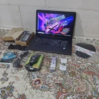 لپ تاپ غول گیمینگ hp فول امکانات با لوازم کامل