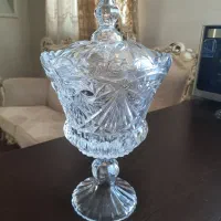 شکلات خوری پایه دار  و درب دار طرح خورشیدی
