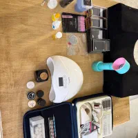 فروش مقداری لوازم لاین مژه و ناخن