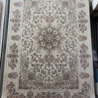 فرش6.9.12متری ریزبافت گل برجسته نخ(فرش کریم زاده)