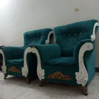 2عدد مبلمان راحتی تک نفره تمیز و سالم