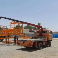 جرثقیل ۳ تن دکل ۱۲ متری‌ (سبدار)