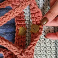 کیف دستی دست بافت