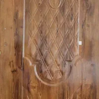 درب چوبی برای کمد