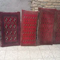دوجفت پشتی دست بافت ترکمنی کاملا سالم درحدنو
