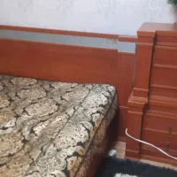 سرویس خواب دونفره چوب|تخت و سرویس خواب|تهران, وصفنارد|دیوار