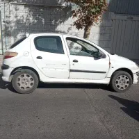 پژو 206سفید|خودرو سواری و وانت|مشهد, فدک|دیوار