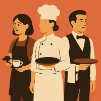 کمک اشپز،نیروی بار کافه،سالندار