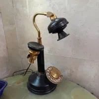 تلفن رومیزی هندی برنجی